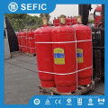 Used for fire fighting 34CrMo4 200bar 68L seamless steel co2 cylinder 45 kg